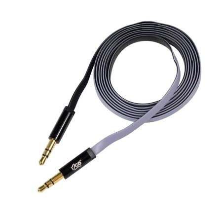 Cable I2GO auxiliar 1.2mt Plomo