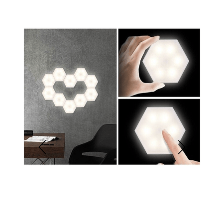 Luces Led Control Remoto Hexagonal