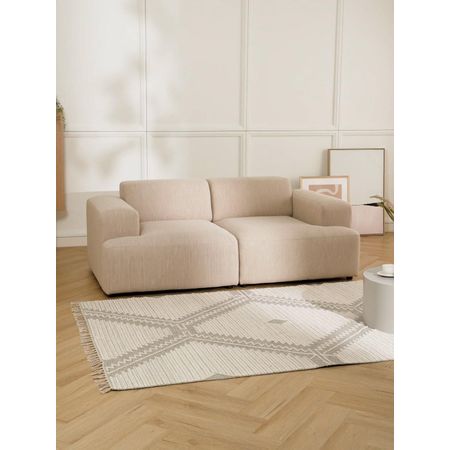 Sofa Living Furniture regola beige 2 cuerpos