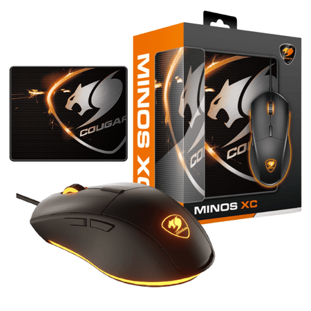 Cougar Minos Xc Mouse Gaming Y Pad Mouse Color Negro