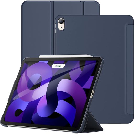 Forro smart case con soporte de lapiz + vidrio ipad 10 generación 10.9  GENERICO