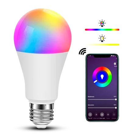 Foco Inteligente Luz Frío, Cálida y RGB Wi-Fi