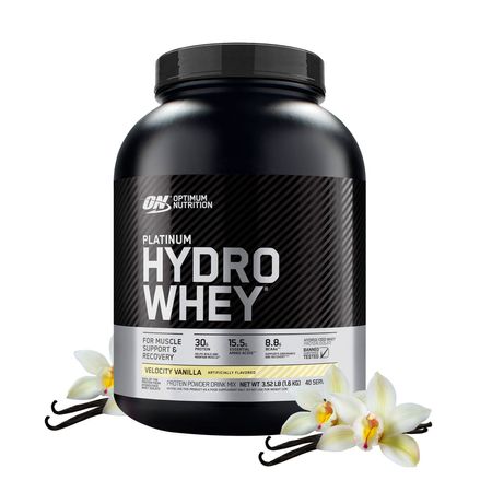 Platinum Hydrowhey 3.5 Lb Velocity Vanilla Optimum Nutrition