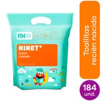 Toallas Húmedas Ninet Suave Cuidado Recién Nacido - Bolsa 184 UN