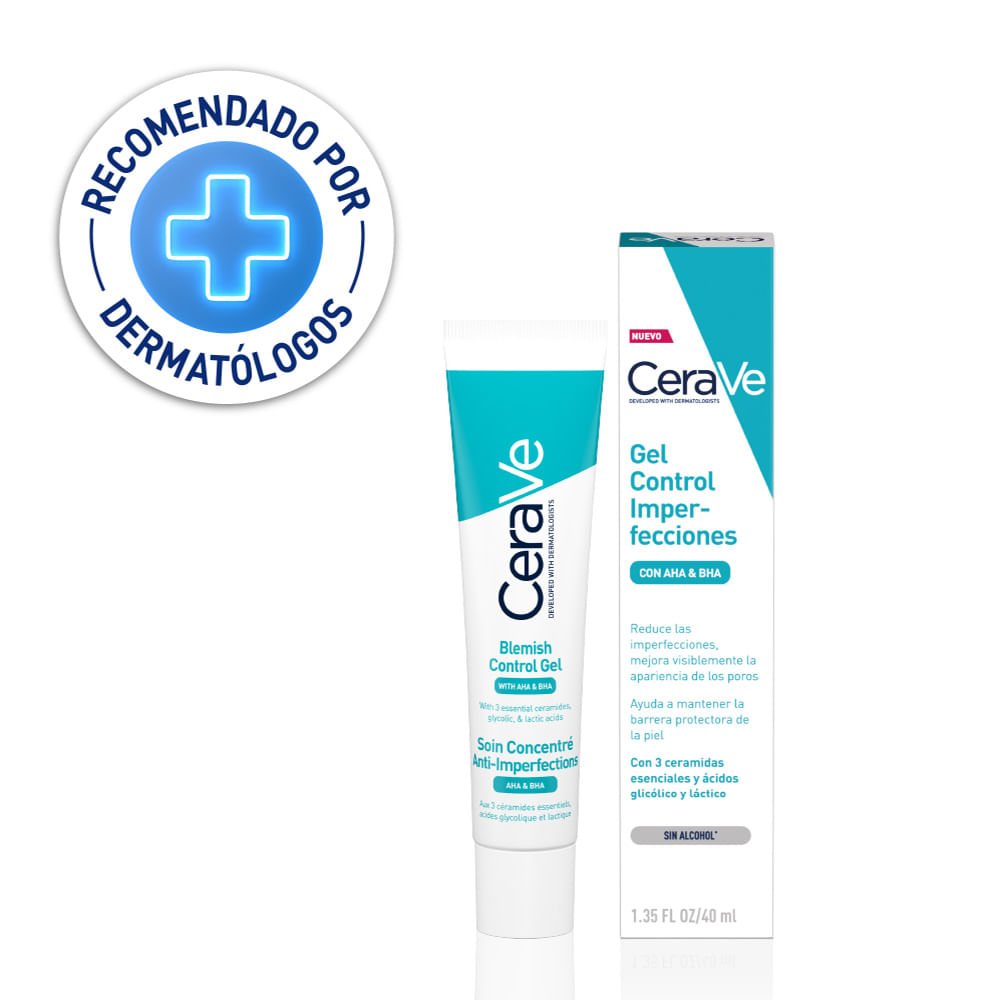Gel Control Imperfecciones CeraVe para Rostro - Tubo 40 ML