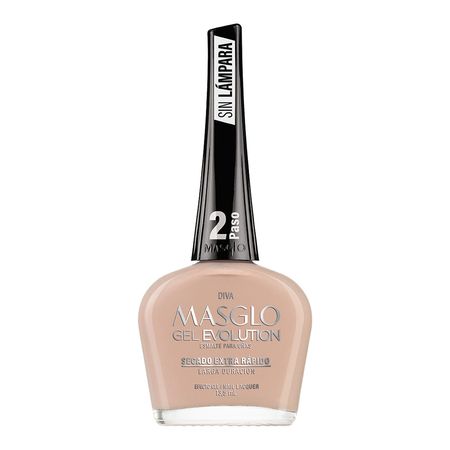 Esmalte de Uñas en Gel Masglo Diva - Frasco 13.5 ML