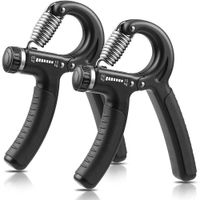 Pack X2 Hand Grip Regulable 10kg a 60kg fortalece Manos y Antebrazos