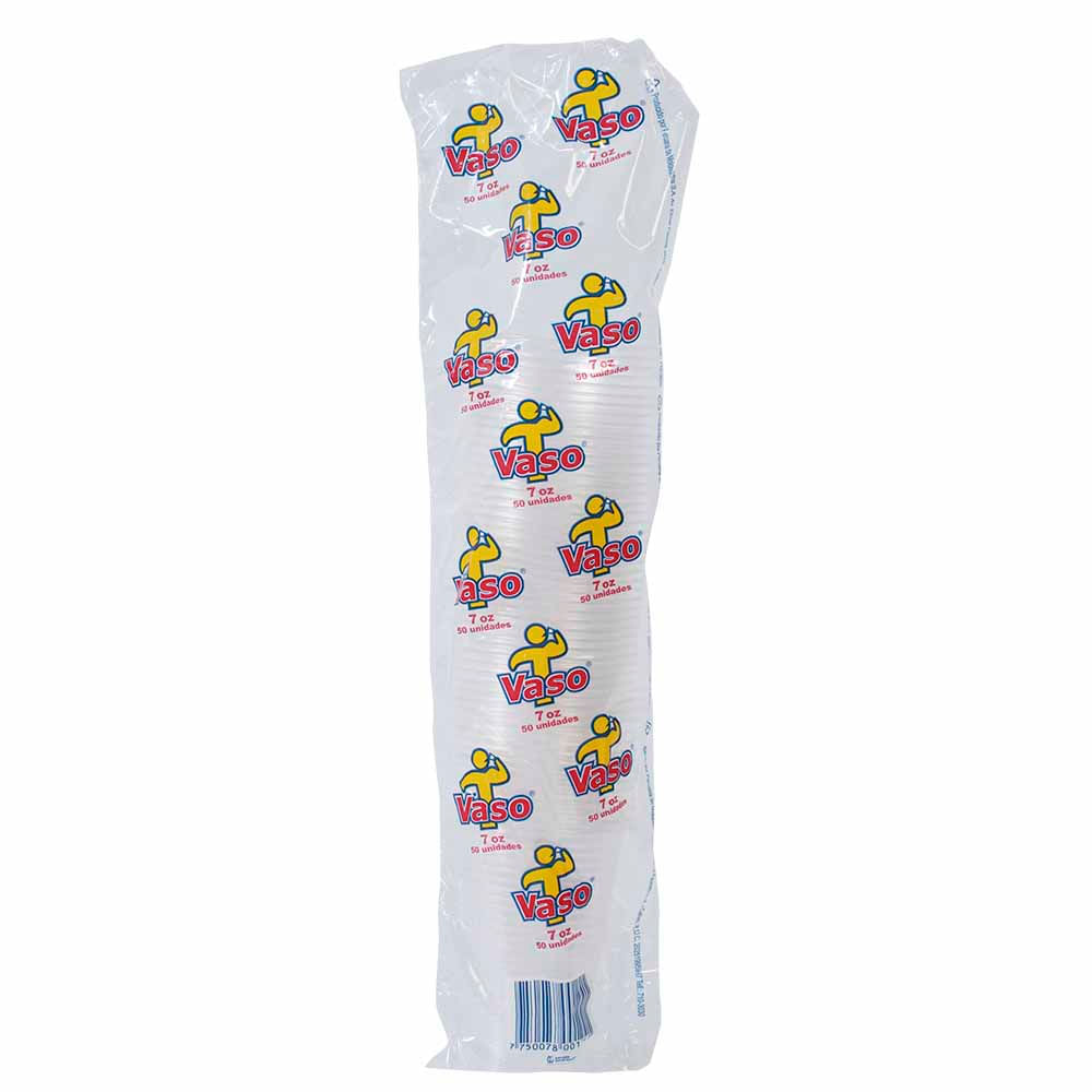 Vaso PAMOLSA 10Onz Transparente x50un 340x80x80mm