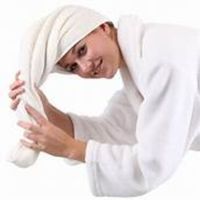 Turbante Multitoallas para el Cabello Crema de 380 GR