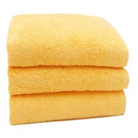 Pack 3 toallas Multitoallas 30 x 30 cm Amarillo