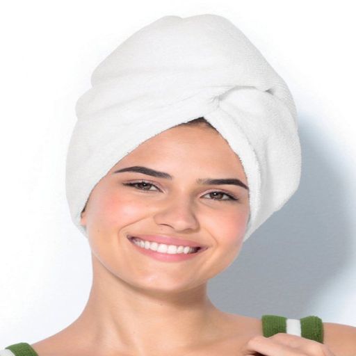 Turbante perlas – blanco