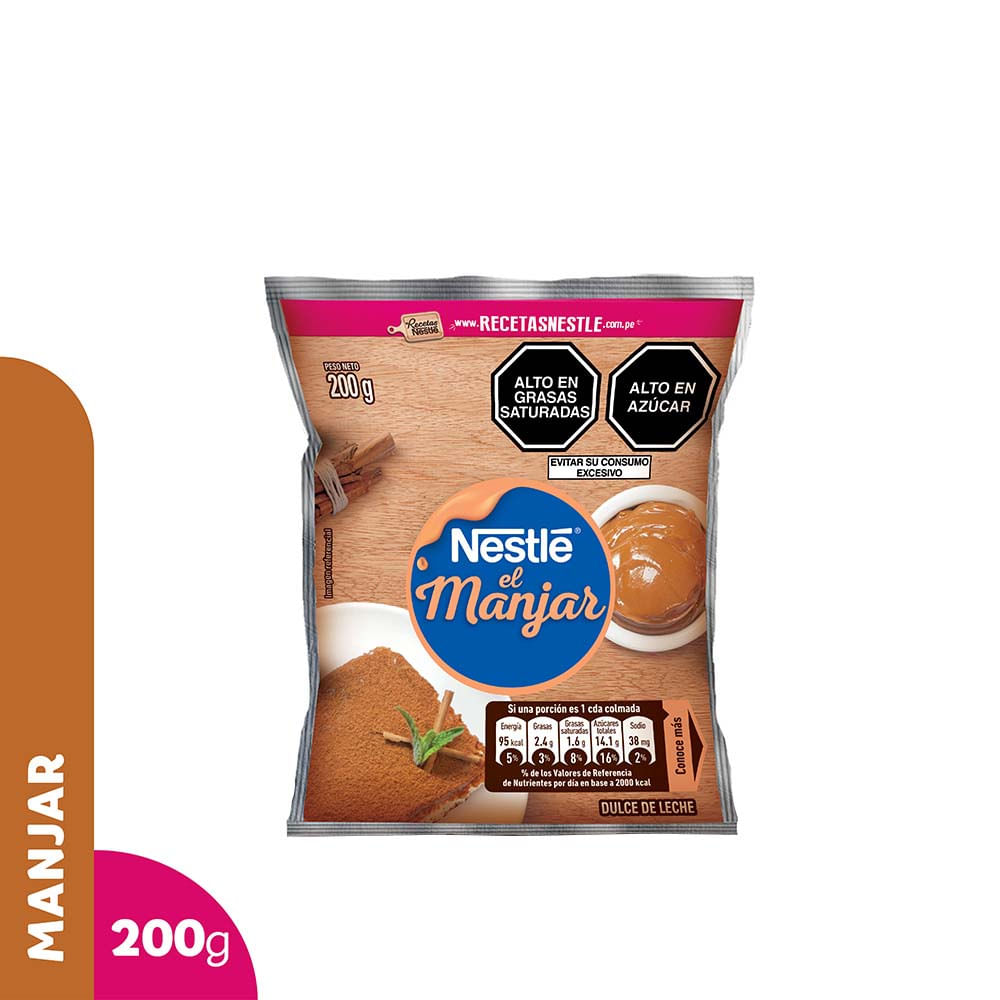 Manjar Blanco NESTLÉ Bolsa 200g