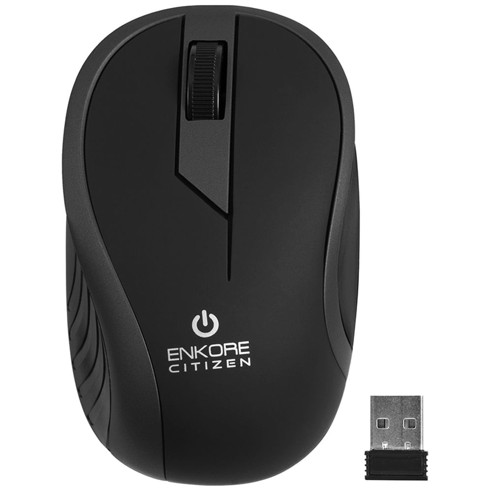 Mouse Inalámbrico MICRONICS Enkore Pixel Negro