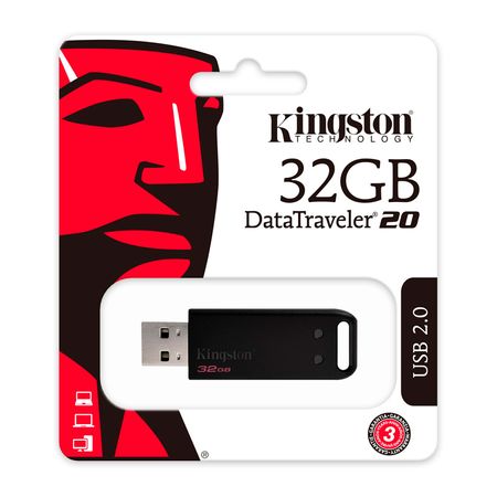 Memoria USB 32GB Kingston DATATraveler DT20 USB 2.0 - DT20/32GB