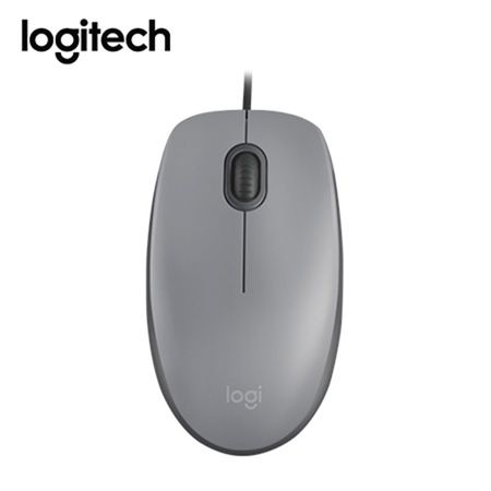 Mouse Logitech M110 Silent ÓPTICO Plata Silver - 910-005494