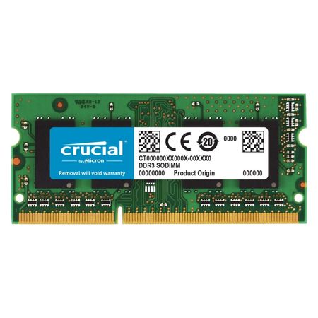 Memoria RAM Crucial 8GB DDR3L 1600 MHz SoDIMM PC3-12800 CT102464BF160B