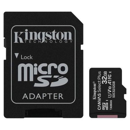 Memoria Kingston 32GB Micro SDXC CANVAS 100MB/s C10 UHS-I - SDCS2/32GB