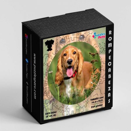 Rompecabezas Pers Perritos de 224 Piezas C 69 101 Puzzles Peru