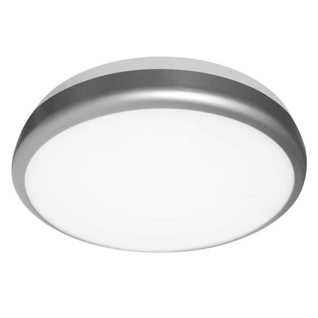 Plafón LED 3 colores de luz 30W Silver