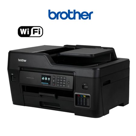 Multifuncional Brother MFC-T4500DW Copiadora Escáner Fax A3 USB Ethernet ADF Duplex Si