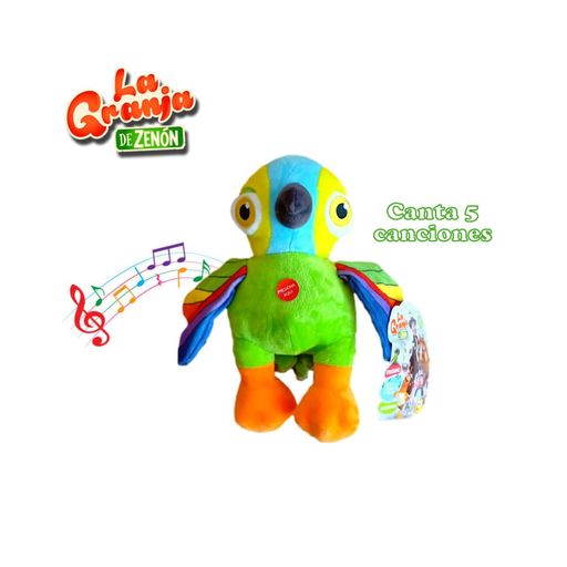 Peluche de lorito pepe hot sale