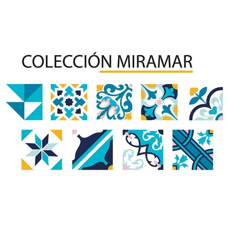 Vinil Miramar 9 piezas