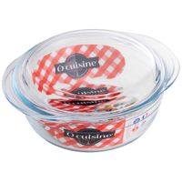 Cacerola OCUISINE Redondo con Tapa 1L