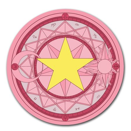 Mouse pad circular Sailor moon 01