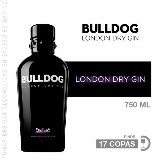 Gin BULLDOG Botella 750ml