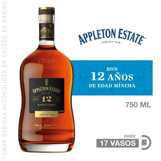 Ron APPLETON ESTATE 12 Años Rare Cask Botella 750ml