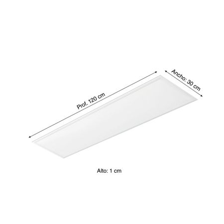 Panel LED 30x120cm 45W Luz Blanca - Promart
