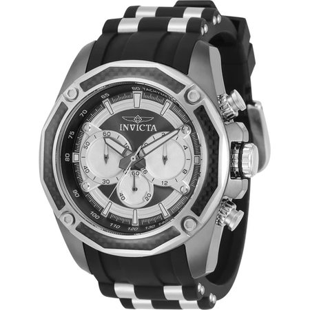 Reloj Para Hombre Invicta 30651 Cronógrafo Analógico Color Negro 1019109