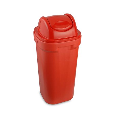 Tacho Comercial Basa Bodeguita Vaivén Rojo 50 litros