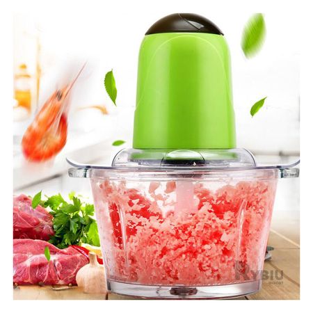 Picadora de Carnes y Verduras Multiuso 2L Verde