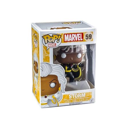 Funko Pop Marvel Tormenta traje negro Bobble Head #59