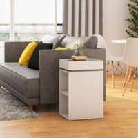 Mesa Auxiliar multiusos Géminis color Blanco TU MESITA