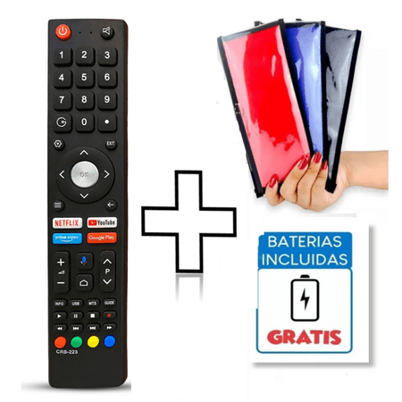 Control Remoto Jvc Rm-C3362 Android Tv + Funda