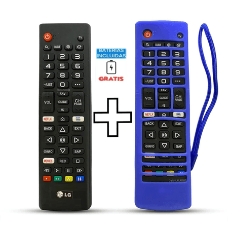 Control Remoto Lg Smart + Funda Azul