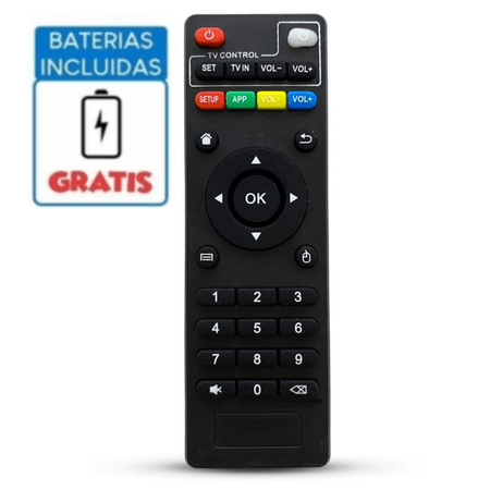 Control Remoto para Tv Box + Pilas