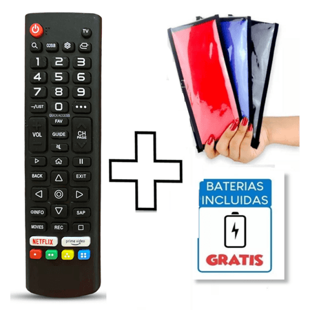 Control Remoto para Tv Jvc Modelo Rm-C3284  + Funda Control Remoto para Tv Jvc Modelo Rm-C3284 + Funda