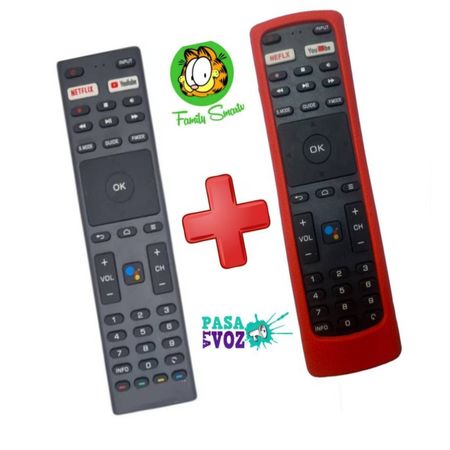 Control Remoto para Tv Jvc Rm-3363 Funda Roja