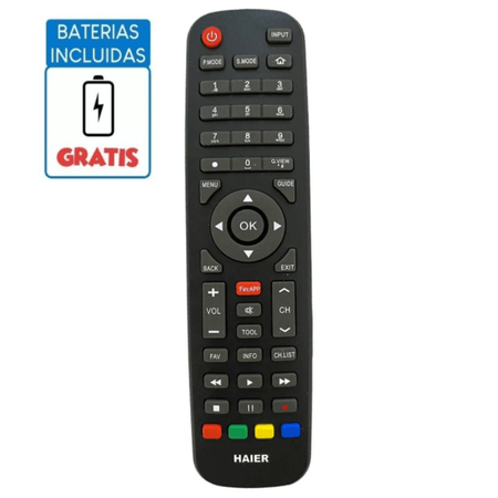 Control Remoto para Tv Smart Haier + Pilas