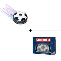 Combo Futbol Flotante para Interiores + Sudoku Juego de Ingenio Numérico