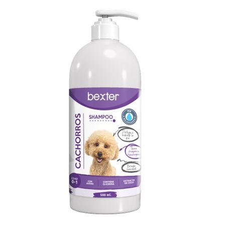 Shampoo Para Perros Cachorros 500ml Bexter