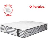 Colchón VIVA HOME Palmera Pocket QUEEN + 2 Almohadas + 1 Protector