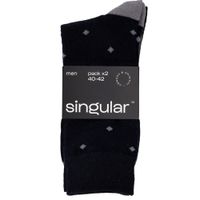 Medias Diseño8 Algodón Pack 2un SINGULAR Hombre