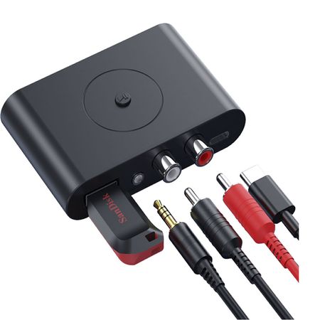 Cable de Audio Plug 3.5mm a 2 RCA Macho 1.8 Metros NETCOM - Promart