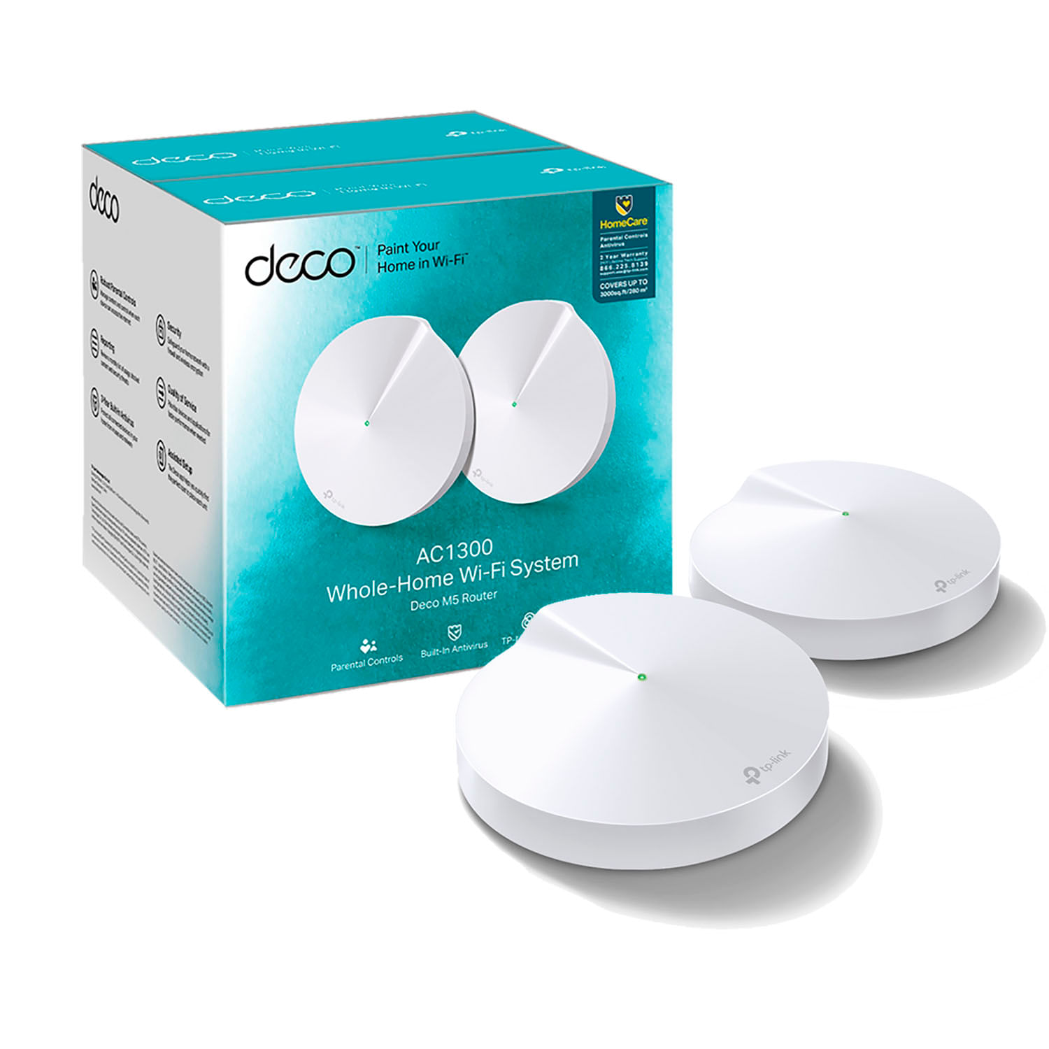 Mesh Deco M5 2 Pack TP-Link Wi-Fi 5 GHz 2.4 GHz AC1300
