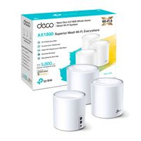 Mesh Deco X20 3 Pack Tp-Link Wifi 6 AX1800 5 GHz 2.4 GHz