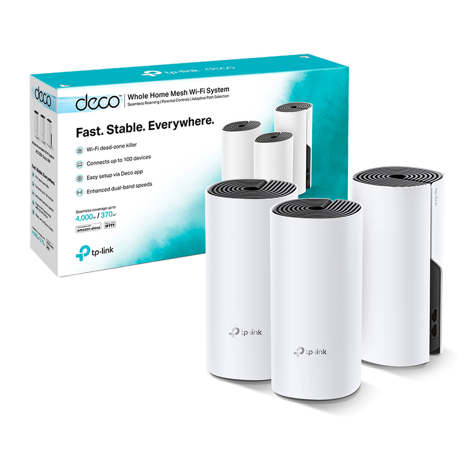 Mesh Deco M4 3 Pack TP-Link Wi-Fi 5 GHz 2.4 GHz AC1200